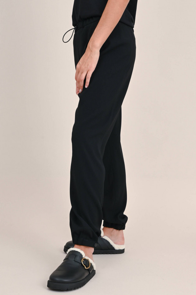 Moncler Lockere Hose in Schwarz
