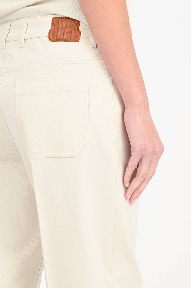 Moncler Baggy Jeans in Creme