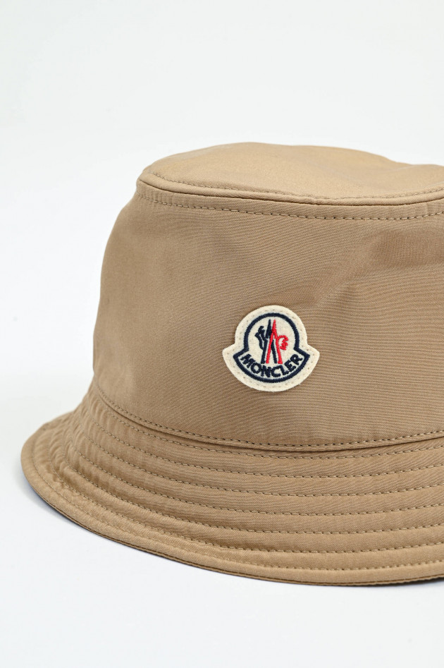 Moncler Bucket Hat in Beige