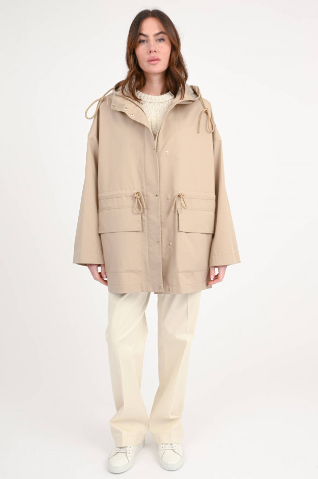 Moncler Kurzer GAILLON Parka in Camel