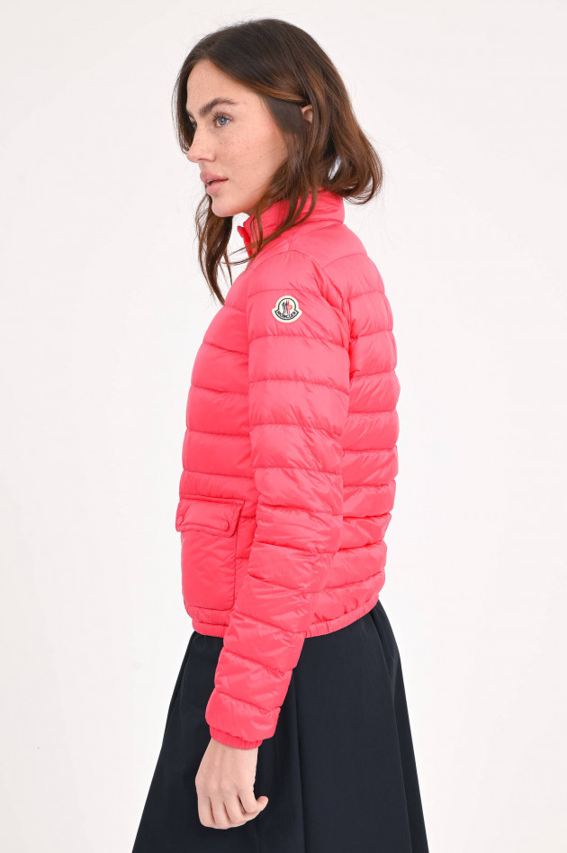 Moncler Daunenjacke LANS in Korallrot