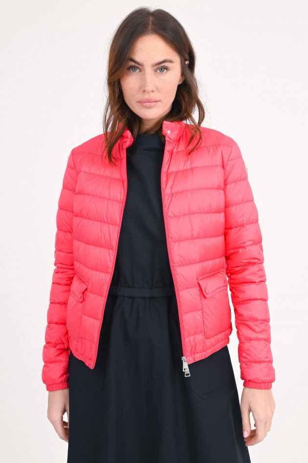 Moncler Daunenjacke LANS in Korallrot