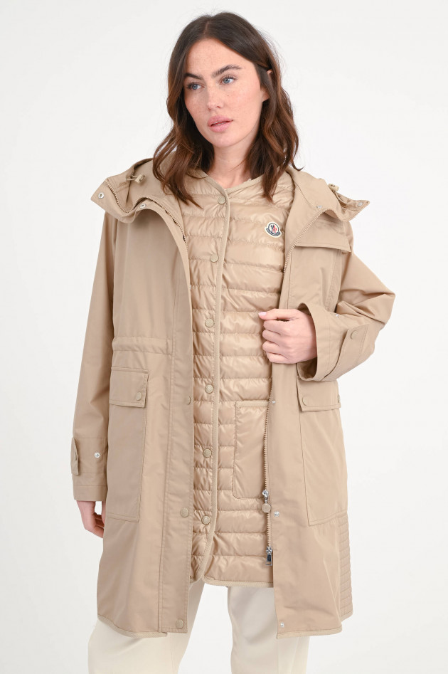 Moncler 3 in 1 Daunenjacke MEUDON in Beige