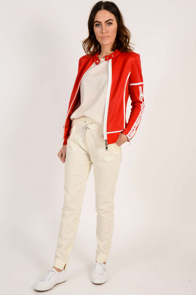 Moncler Sportjacke in Rot