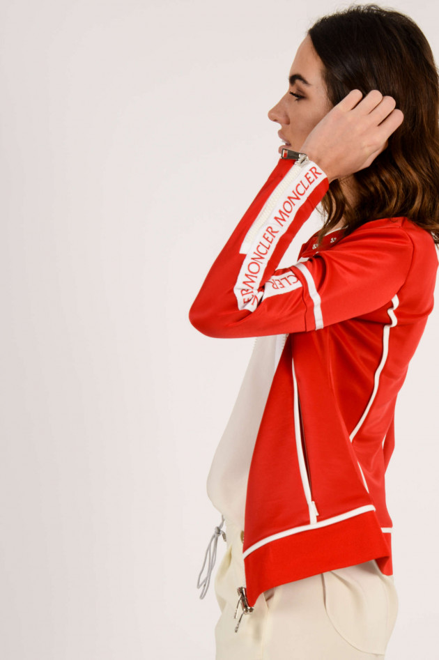 Moncler Sportjacke in Rot
