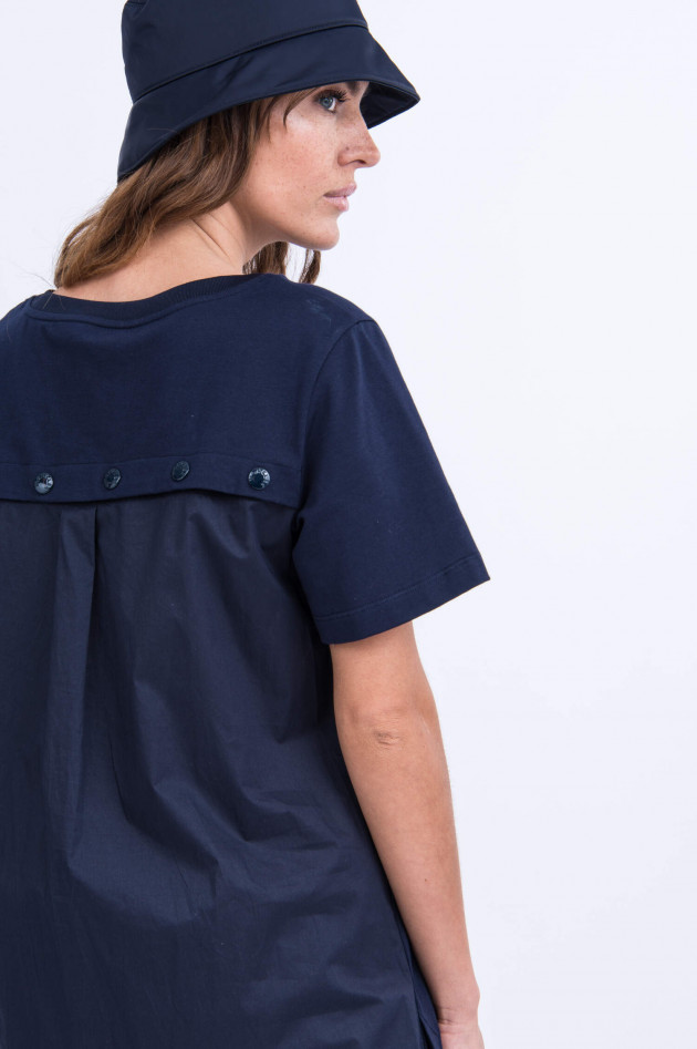 Moncler Modernes T-Shirt Kleid in Navy