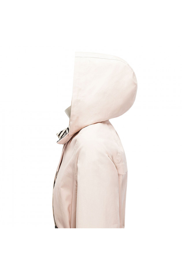 Moncler Regenmantel in Rosa