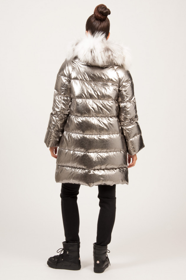 Moncler Daunenmantel GAILLADRIA in Metallic