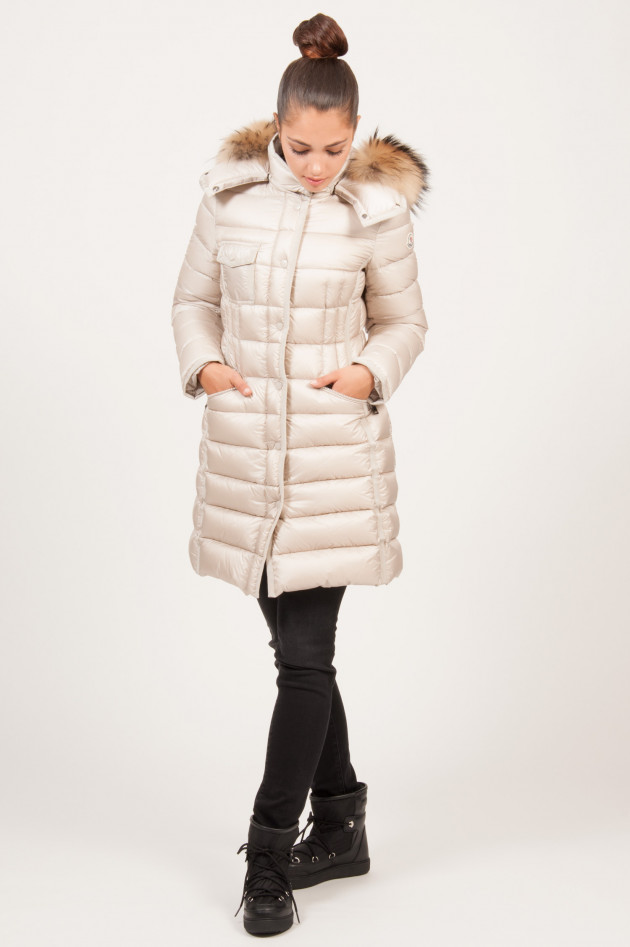 Moncler Daunenmantel HERMIFUR in Hellbeige