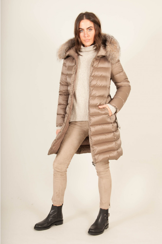 Moncler Daunenmantel TINUVIEL in Taupe