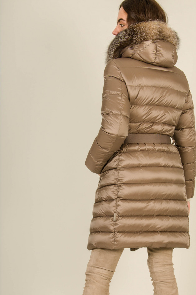 Moncler Daunenmantel TINUVIEL in Taupe