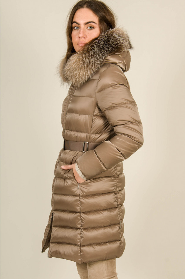 Moncler Daunenmantel TINUVIEL in Taupe