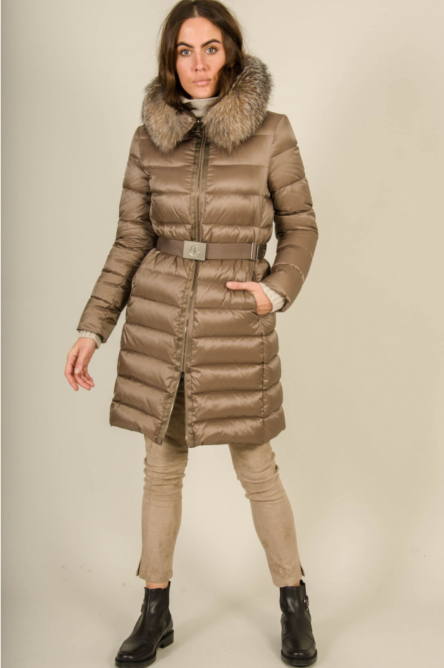 Moncler Daunenmantel TINUVIEL in Taupe