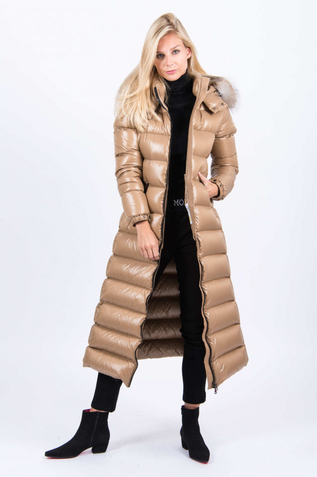 Moncler Daunenmantel HUDSON in Camel