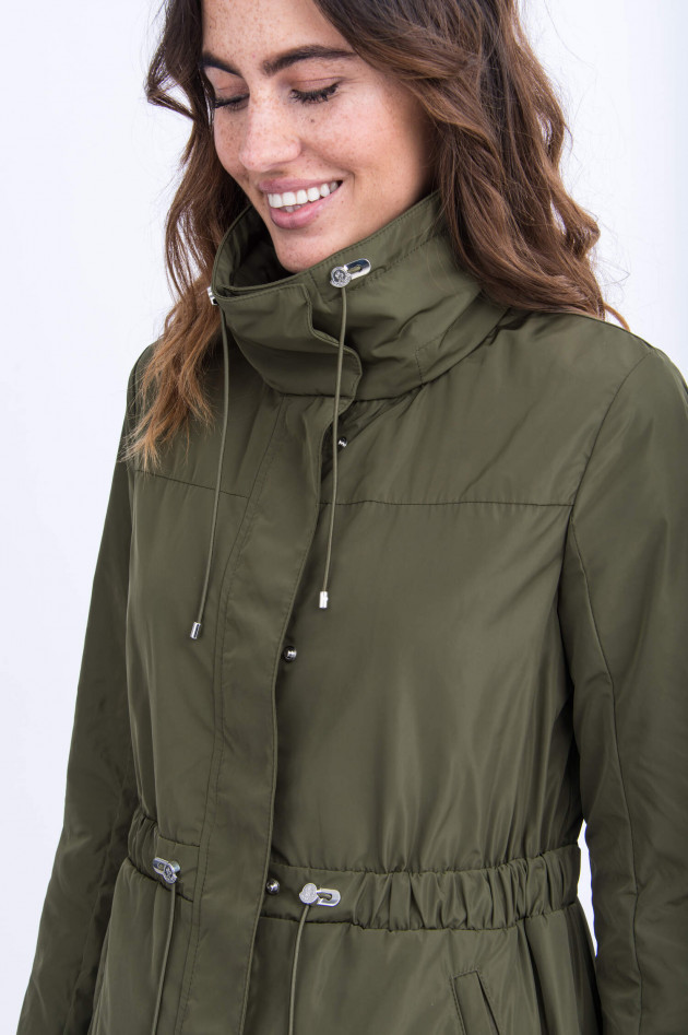 Moncler Langer Parka MALACHITE in Oliv