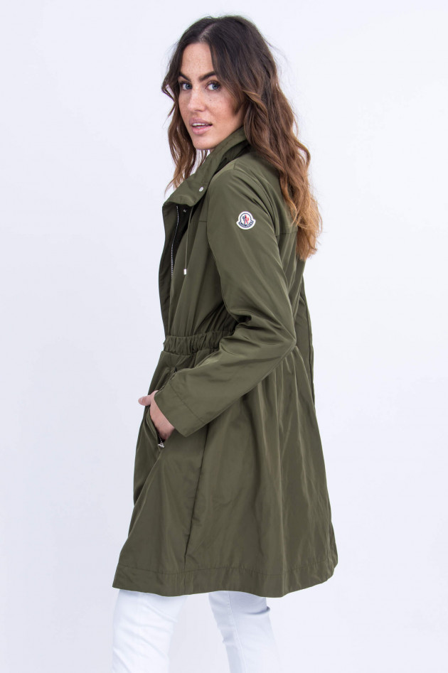 Moncler Langer Parka MALACHITE in Oliv