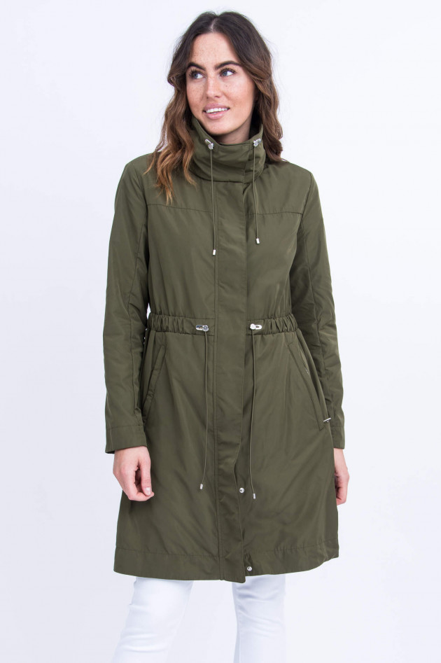 Moncler Langer Parka MALACHITE in Oliv