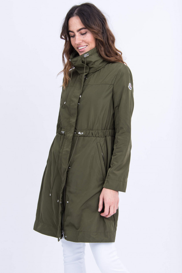 Moncler Langer Parka MALACHITE in Oliv