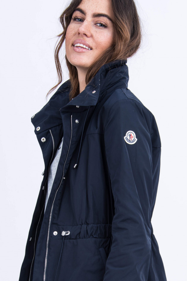 Moncler Langer Parka MALACHITE in Midnight