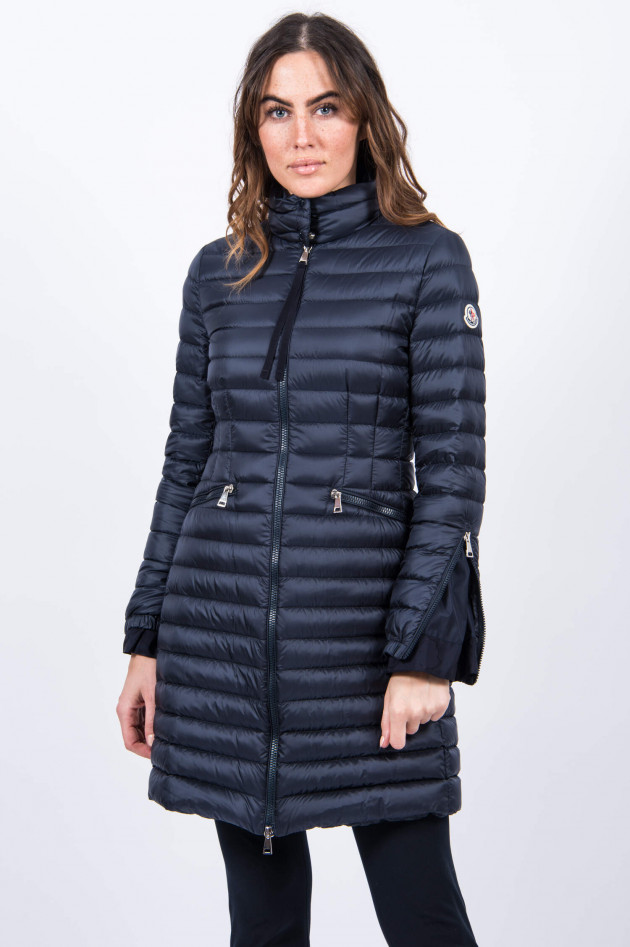 Moncler Daunenmantel SABLE mit Trompetenarm in Navy