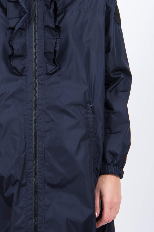 Moncler Windparka SAUGE mit Rüschenbesatz in Navy