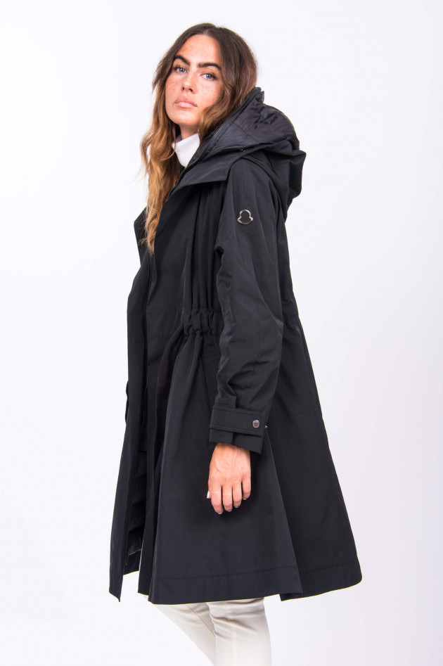 Moncler Trenchcoat BATZ in Schwarz