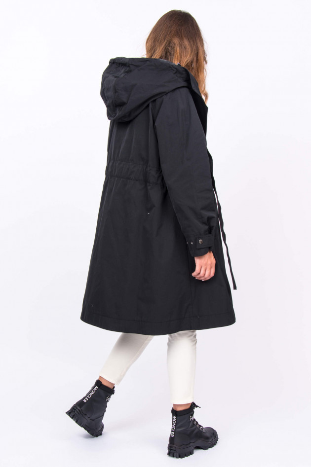 Moncler Trenchcoat BATZ in Schwarz