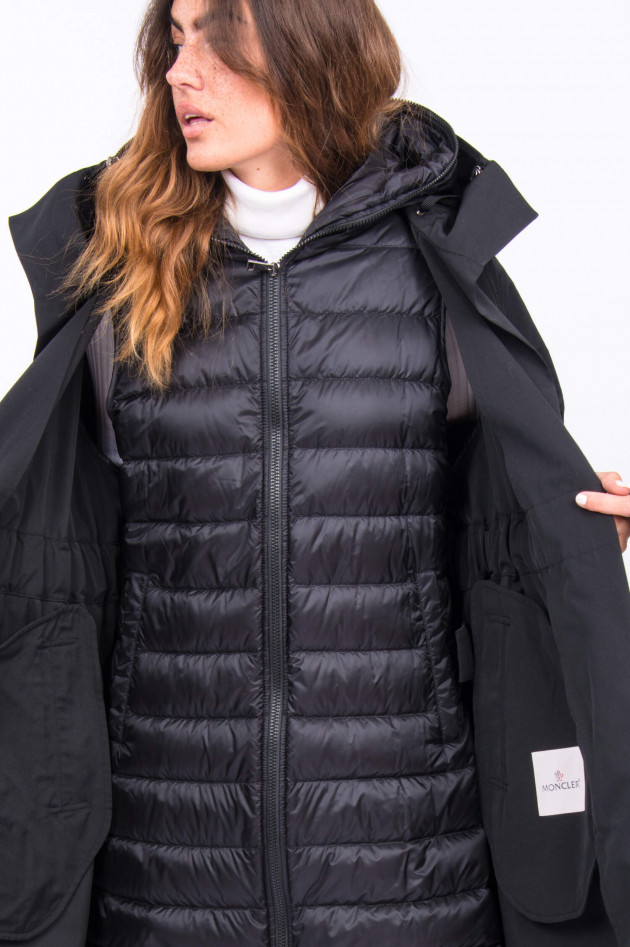 Moncler Trenchcoat BATZ in Schwarz