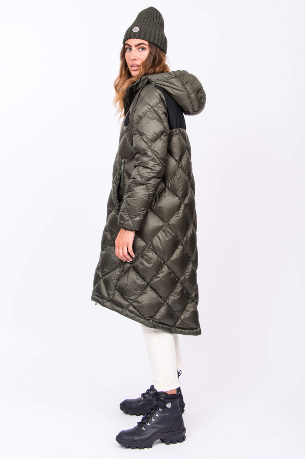 Moncler Daunenmantel DUROC in Oliv