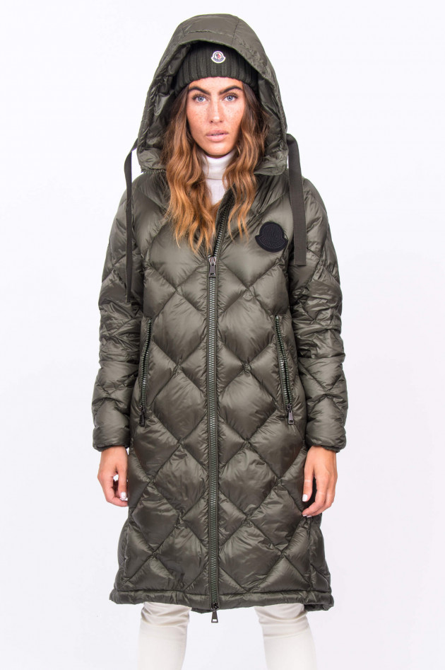 Moncler Daunenmantel DUROC in Oliv