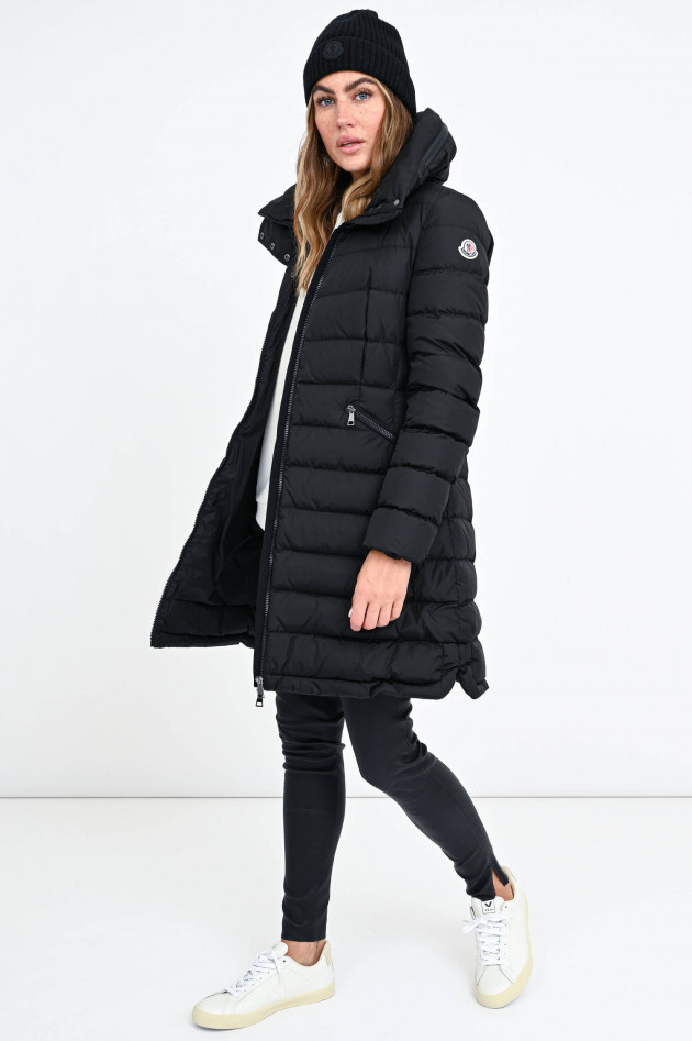 Moncler Daunenmantel FLAMETTE in Schwarz