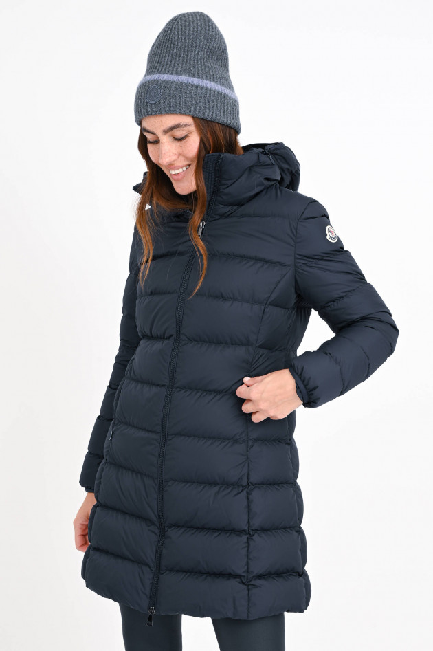 Moncler Daunenstepp-Mantel GIE in Navy