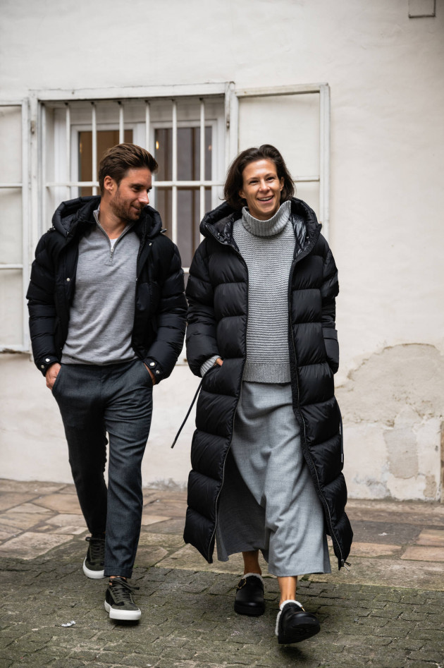 Moncler Daunenmantel BONDREE in Schwarz