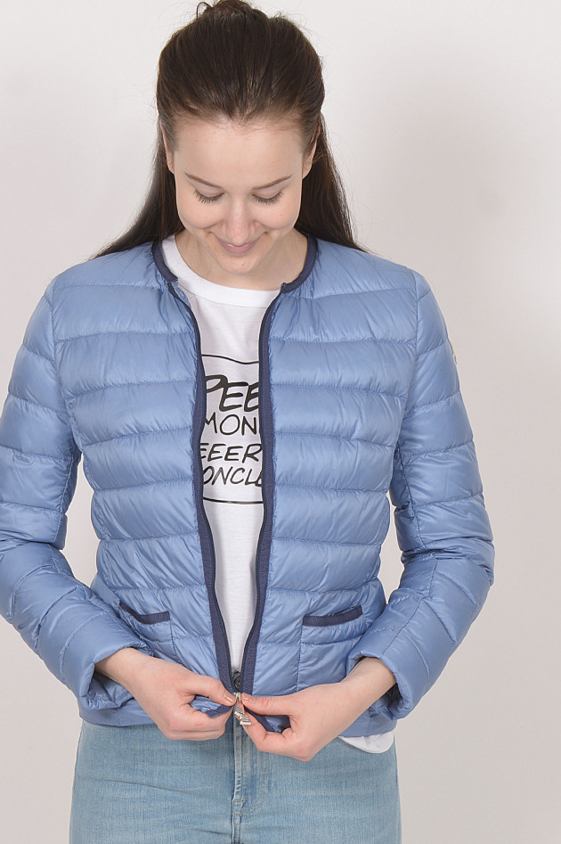 Moncler Leichtdaunenjacke CHRISTA in Hellblau/Navy