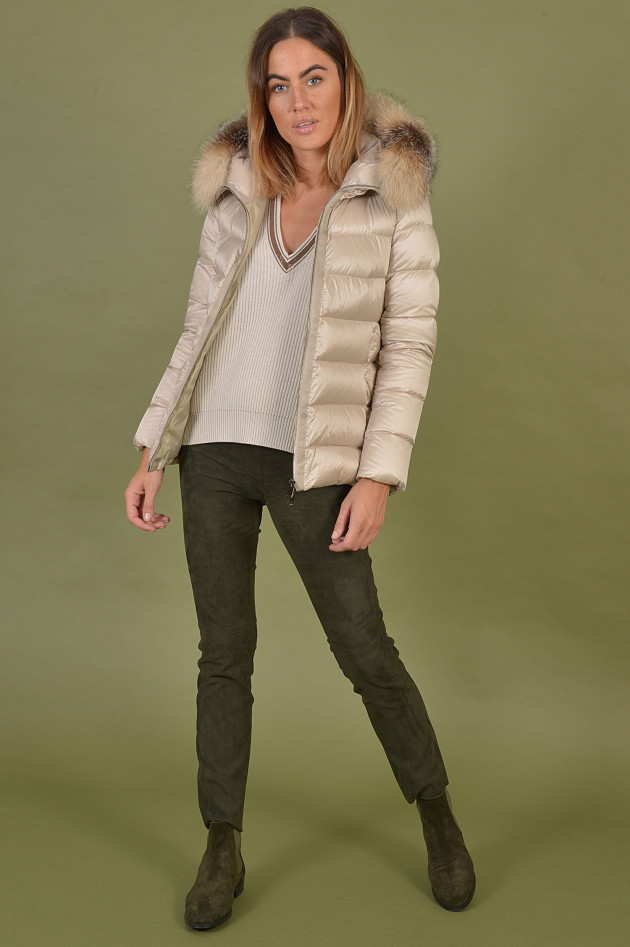 Moncler Daunenjacke TATIE in Beige