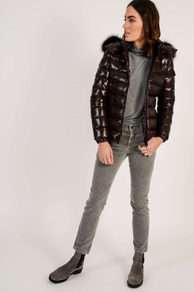 Moncler Daunenjacke BADYFUR in Braun