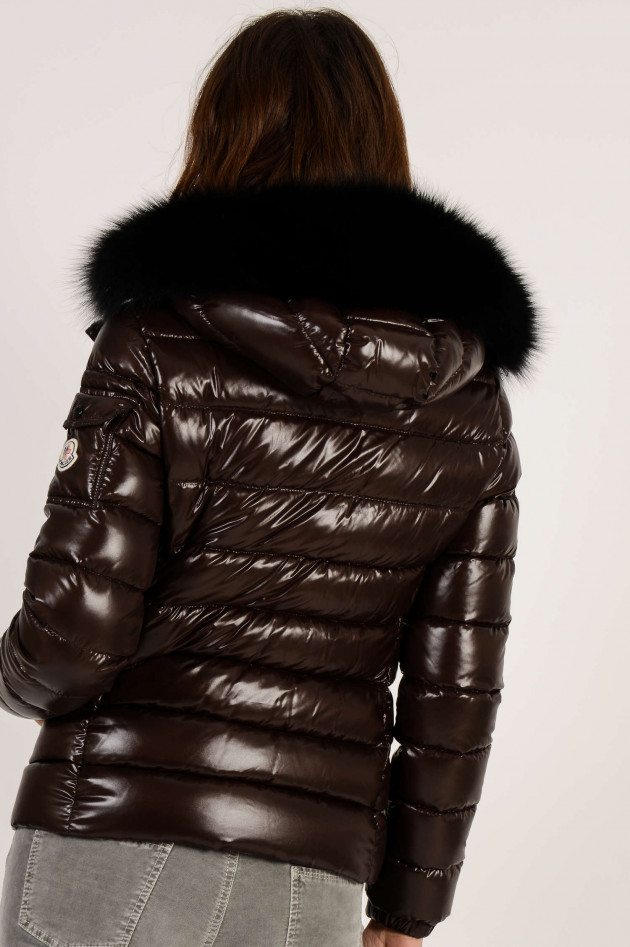 Moncler Daunenjacke BADYFUR in Braun