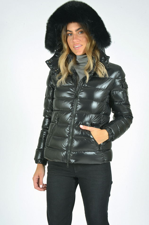 Moncler Daunenjacke BADYFUR in Schwarz