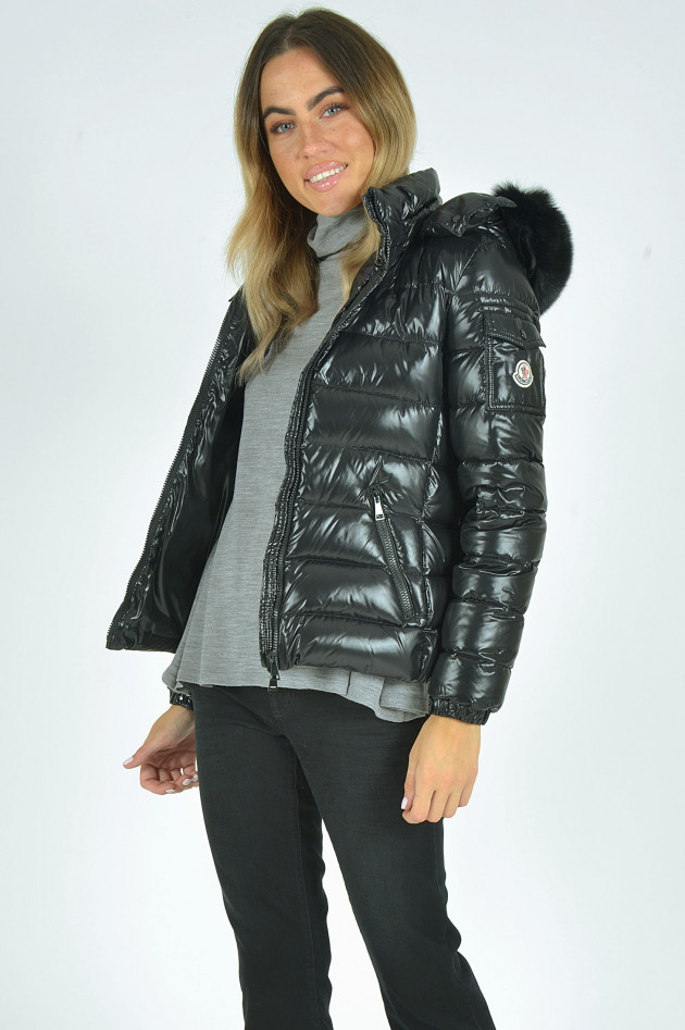 Moncler Daunenjacke BADYFUR in Schwarz