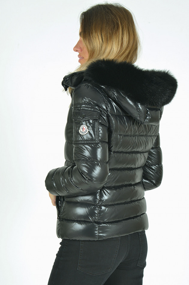 Moncler Daunenjacke BADYFUR in Schwarz