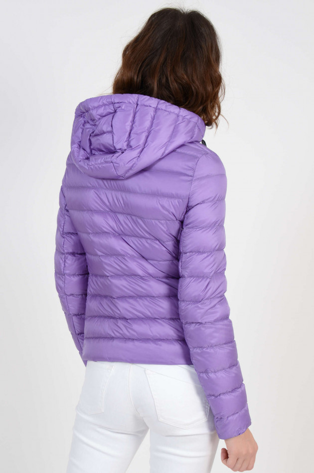 Moncler Leichtdaunenjacke SEOUL mit Moncler Logoband in Violett