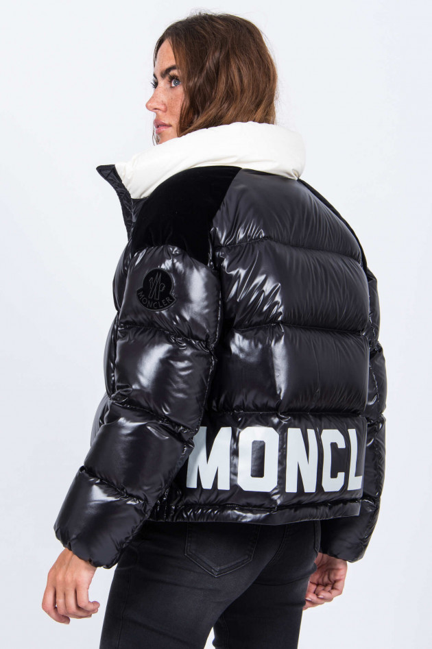 Moncler Daunenjacke CHOUELLE in Schwarz/Weiß