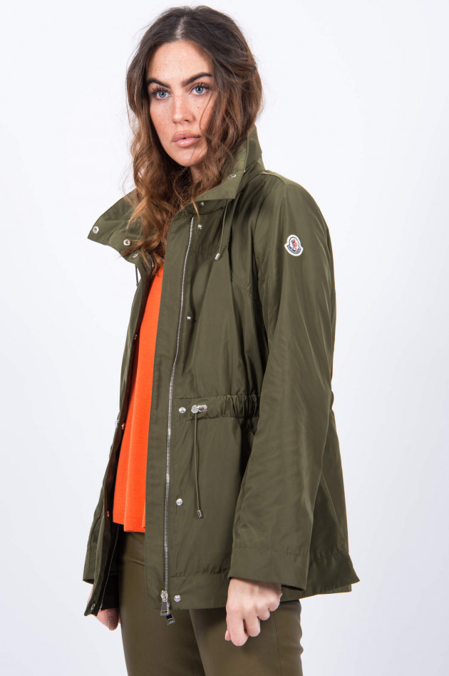 Moncler Kurzer Parka OCRE in Oliv