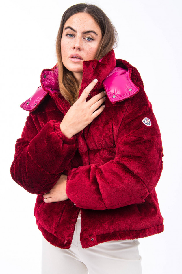 Moncler Steppjacke DAOS in Rotpink