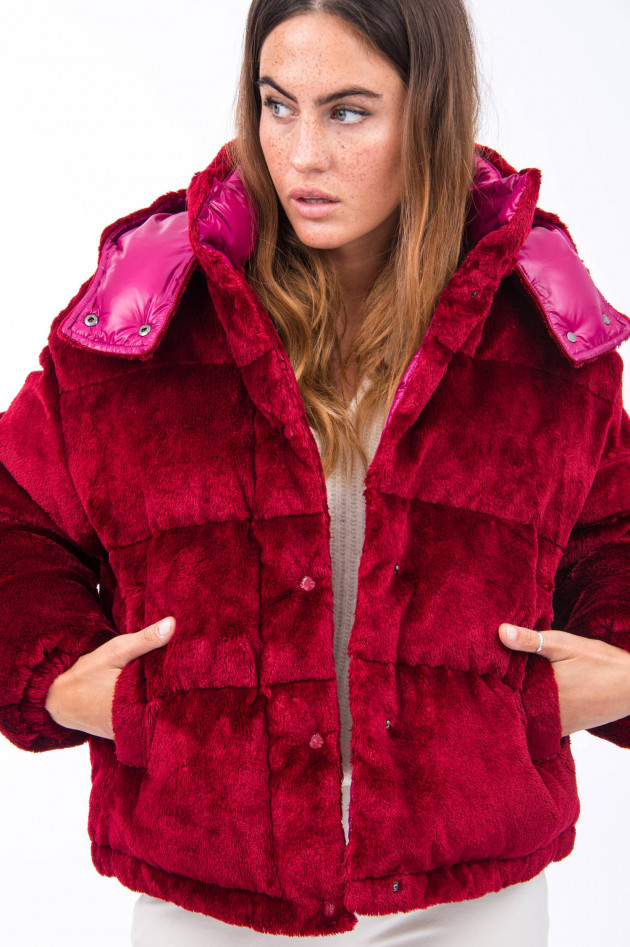 Moncler Steppjacke DAOS in Rotpink