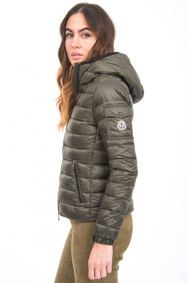 Moncler Leichte Daunenjacke BLES in Oliv