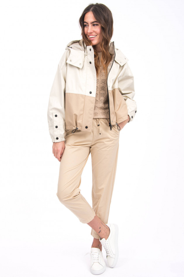 Moncler Jacke AKHAMAR mit kurzem Schnitt in Beige/Sand