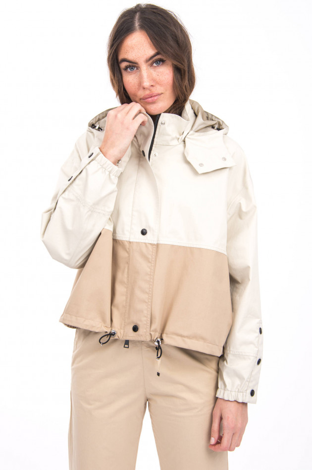 Moncler Jacke AKHAMAR mit kurzem Schnitt in Beige/Sand