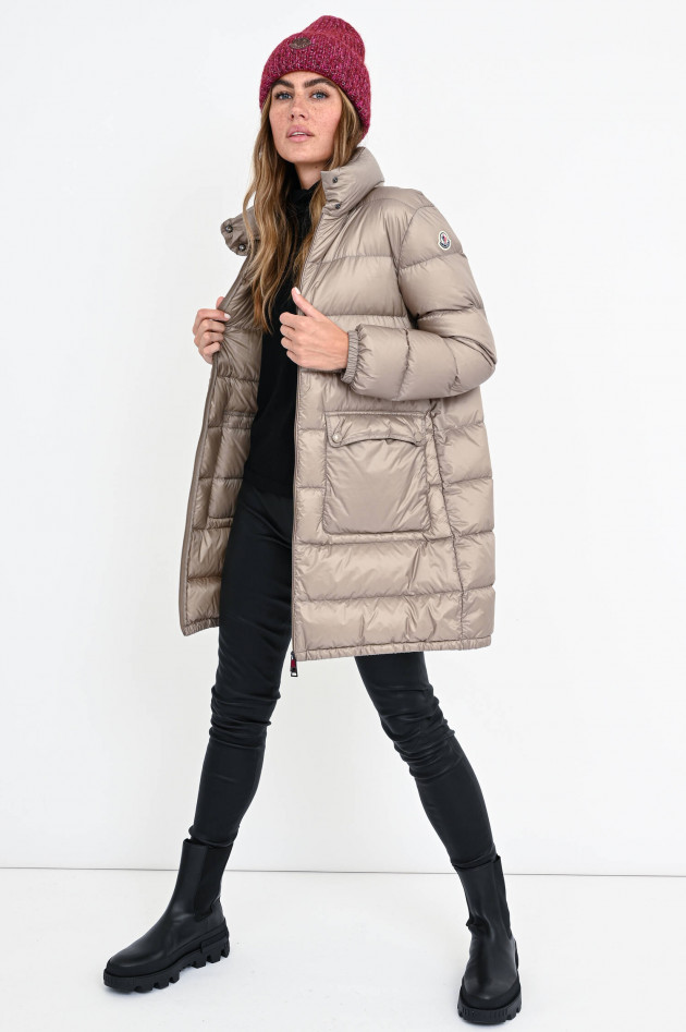 Moncler Kurzmantel ABRICOTIER in Taupe