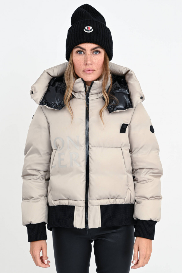 Moncler Bomberjacke HOMOGYNE in Sand